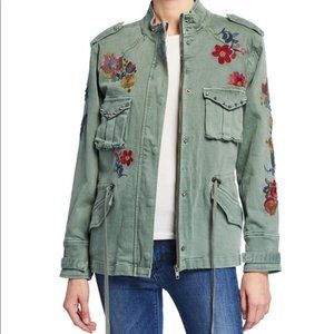 Billy T Embroidered Army Jacket